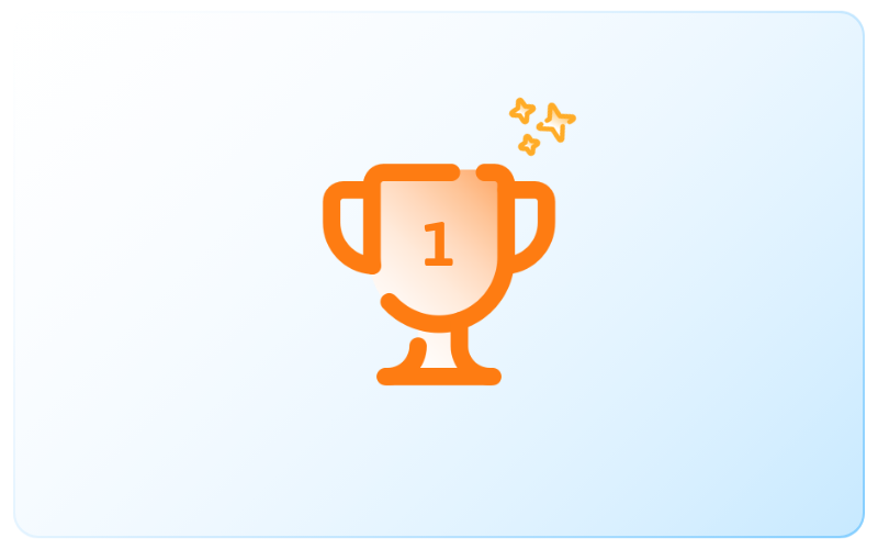 First place trophy graphic
